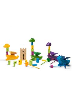 Sárkány torony - építőjáték - BS Toys