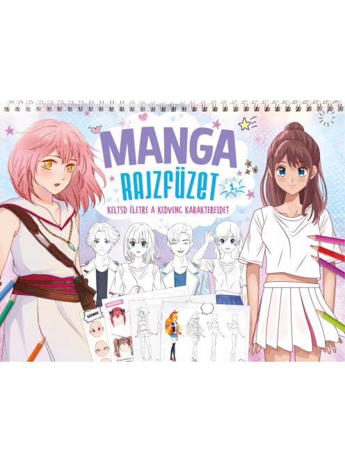 Manga rajzfüzet 1. Napraforgó