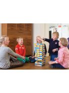 Jenga Óriás leboruló torony vászonzsákkal - BS Toys