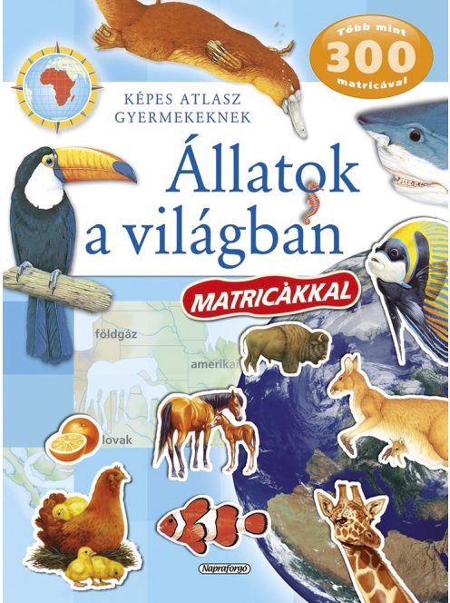 Az állatok világában - matricákkal Napraforgó