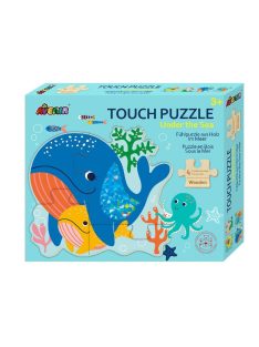 Készségfejlesztő tapintós puzzle, A tengerben Avenir