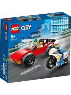 Lego City 60392 Rendőrségi motoros autós üldözés 