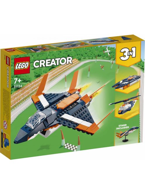 LEGO Creator 31126 Szuperszonikus repülőgép