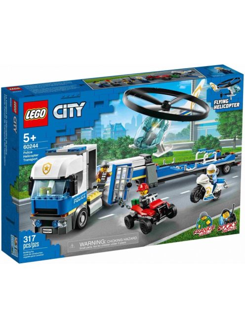 LEGO® City Police Rendőrségi helikopteres szállítás 60244