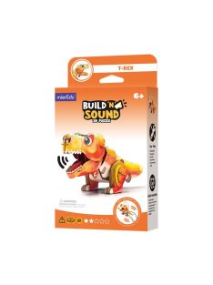 Hangot adó 3D állatos puzzle, T-rex MierEdu