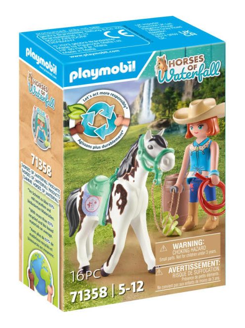 Playmobil 71358 Ellie & Sawdust western lovasgyakorlatok