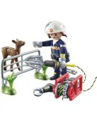 Playmobil 71467 Tűzoltó állatmentés közben