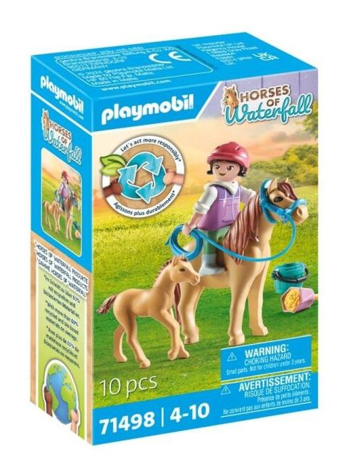 Playmobil 71498 Kislány pónival és csikóval