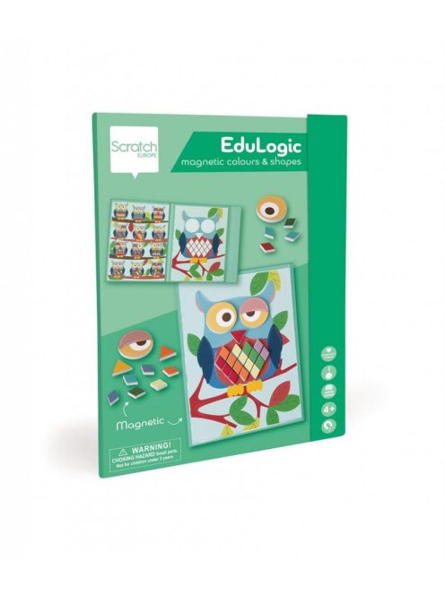 Baglyok - Színek és formák mágneses logikai játék EduLogic -  Scratch Europe