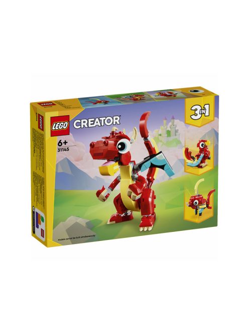 LEGO CREATOR 31145 VÖRÖS SÁRKÁNY