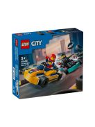 LEGO CITY GREAT VEHICLES 60400 GOKARTOK ÉS VERSENYPILÓTÁK