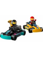 LEGO CITY GREAT VEHICLES 60400 GOKARTOK ÉS VERSENYPILÓTÁK